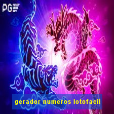 gerador numeros lotofacil